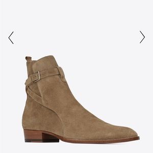 Saint Laurent Wyatt Jodhpur Suede Boots